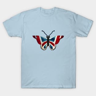 Union Jack Butterfly T-Shirt